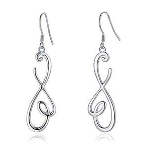 925 Silver Dangle Earrings